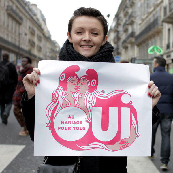 Oui au mariage pour tous