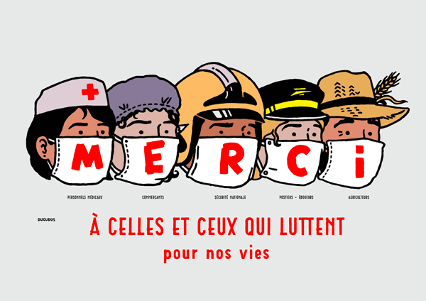 Affiche Merci